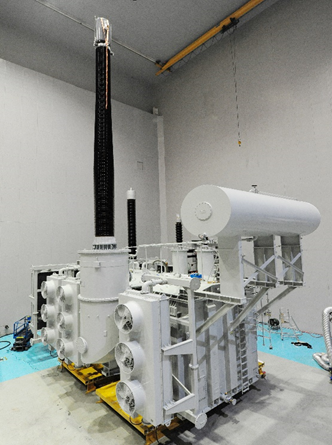 公司自主研發(fā)的BKD-240000/1100kV特高壓并聯(lián)電抗器研制成功并通過試驗